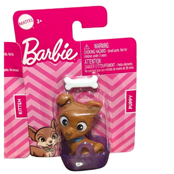 Barbie Puppy & Kitty Animals NWT Set Of  2 - Picture 2 of 5